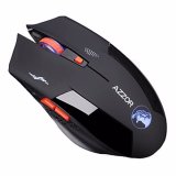 [HCM]Chuột không dây dùng pin sạc AZZOR (Đen)