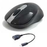 Chuột không dây Newmen F406 và tặng Cáp OTG - Hãng phân phối chính thức