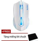 Chuột quang có dây chuyên game DX7, tặng miếng lót chuột