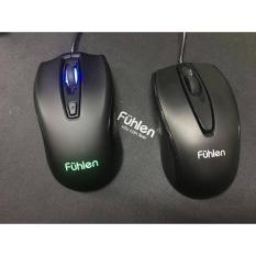 Chuột quang fuhlen x102s 7 màu led