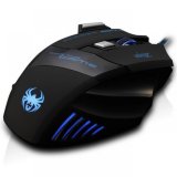 (XẢ KHO) Chuột quang game thủ Zelotes Spider 7 Led Lights (Đen) 1000000135