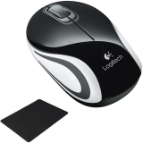 Chuột quang không dây Logitech M187 và tặng Miếng lót chuột - Hãng phân phối chính thức