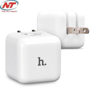 Cốc Sạc 2 Cổng Hoco 1A Và 2.4A UH201 (Trắng) - Hãng Phân Phối Chính Thức April 2018 - 2 Cốc sạc 2 cổng Hoco 1A và 2.4A UH201 (Trắng) - Hãng phân phối chính thức - 2