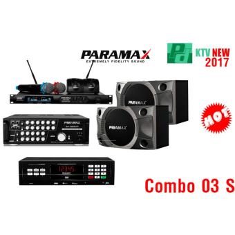 Combo 03 S Loa Paramax P 900 + Amply Paramax SA 999 XP New + Đầu Paramax LS 3000 Hi-en...