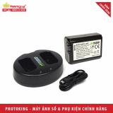 Combo 1 Pin + 1 Sạc Wasabi NP-FW50 dùng cho Sony A5000, A5100, A6000, A6300, A6500, A7, A7II, A7S, A7R, A7RII