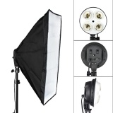 [HCM]Combo đui đèn 4 và softbox 50x70cm