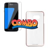 Combo Ốp lưng Clear Cover Samsung S7 và Kính cường lực Galaxy Samsung S7