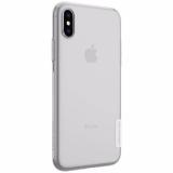 COMBO Ốp lưng silicon cho Iphone X + Tặng kính cường lực + tấm dán mặt lưng sau