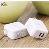 Củ sạc nhanh cho điện thoại, máy tính bảng HongYi 2 Cổng USB - Quick Charge 2.0