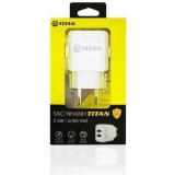 Củ sạc nhanh titan 2 cổng - phụ kiện vàng