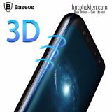 Miếng dán kính cường lực Samsung Galaxy S8 Hiệu Baseus 3D Arc cao cấp full màn hình vô cực