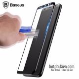 [HCM]Cường lực Samsung Galaxy S8 Baseus 3D Arc cao cấp full màn hình