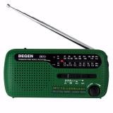 ĐÀI RADIO BÁO ĐỘNG KHẨN CẤP NĂNG LƯỢNG MẶT TRỜI DEGEN DE13
