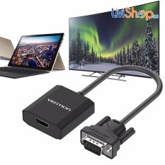 Giá Sốc Đầu chuyển VGA sang HDMI độ nét cao Full HD Vention (New Model 2017)   livistore