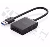Đầu đọc thẻ usb 3.0 card reader hỗ trợ thẻ tf và sd - dài 15cm - ugreen cr127 - 20250