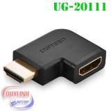 Đầu nối cổng hdmi sang hdmi vuông góc 90 độ - ugreen 20111 -