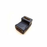 Đầu nối hdmi đổi góc 90 độ 2 đầu âm