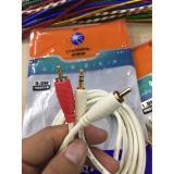 Dây âm thanh 3.5mm ra 2 đầu loại tốt dài 3m choseal