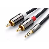 Dây audio 3,5mm ra 2 đầu rca dài 3m ugreen av116 10590