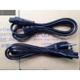 Dây nối nguồn điện AC220V  vào bộ sạc Laptop mầu đen dài 1.5m