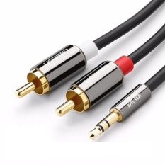 Dây cáp audio 3,5mm ra 2 đầu rca dài 2m ugreen av116 10584