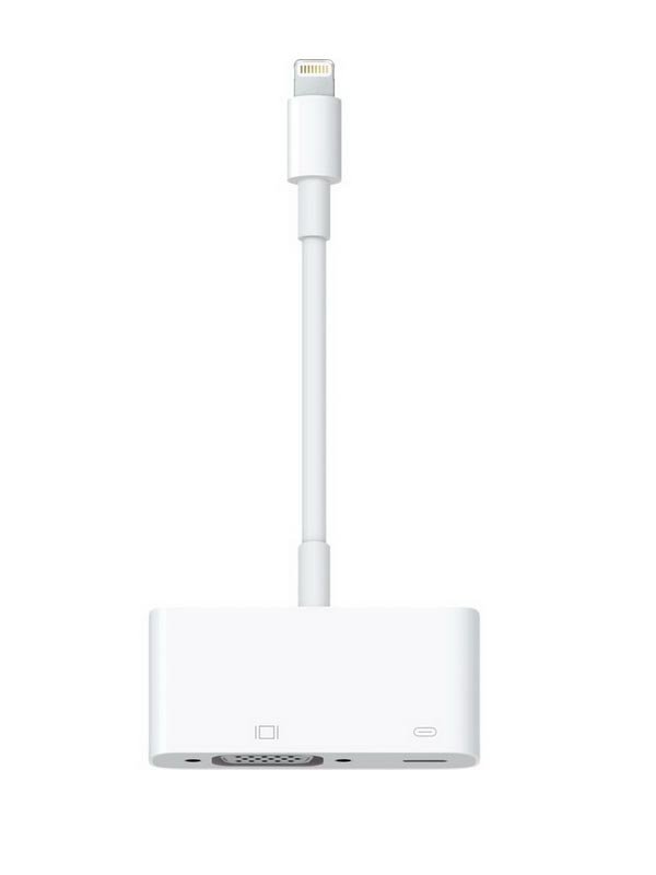 Dây cáp kết nối iphone ipad với tivi máy chiếu qua cổng vga