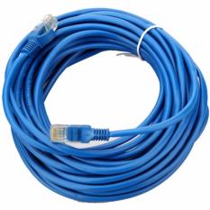 Bảng Giá Dây cáp mạng CAT5E UTP bấm sẵn 2 đầu 5 Mét (Trắng, xanh – Mới 100%)  