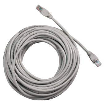 Dây cáp mạng Golden Link UTP Cat5E 2 đầu chống nhiễu 40m (Trắng)