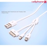 Dây cáp sạc đa năng Pisen 3 in 1