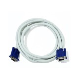 Dây cáp vga 10m trắng nối máy tính với màn hình, máy chiếu