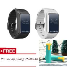 WorldMart Shop Dây đeo theo dõi sức khỏe B2 tích hợp tai nghe bluetooth + Tặng Pin sạc dự phòng 2600mAh