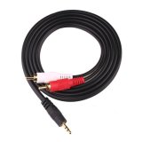 Dây loa 1 đầu 3.5 ra 2 av dài 1,8m