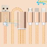 Dây sạc kết nối 3 đầu cho cả iPhone và android