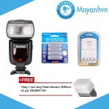 Đèn flash godox tt685 for canon + 4 viên pin eneloop 1900mah + sạc sanyo mqn06