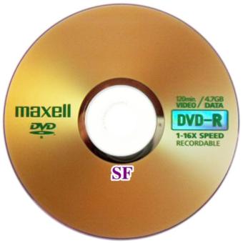 Đĩa DVD Maxell không vỏ (lốc 10 đĩa)  