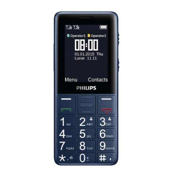 Điện thoại di động Philips E311 (Xanh Đen)