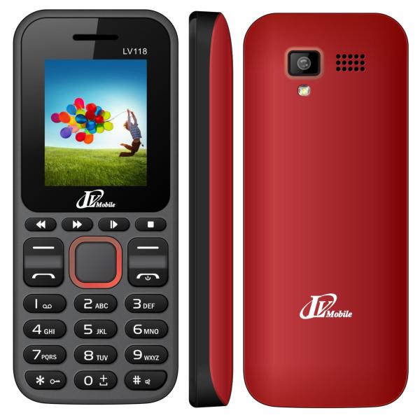 Điện thoại LV118 2sim (Đỏ)- Hàng nhập khẩu