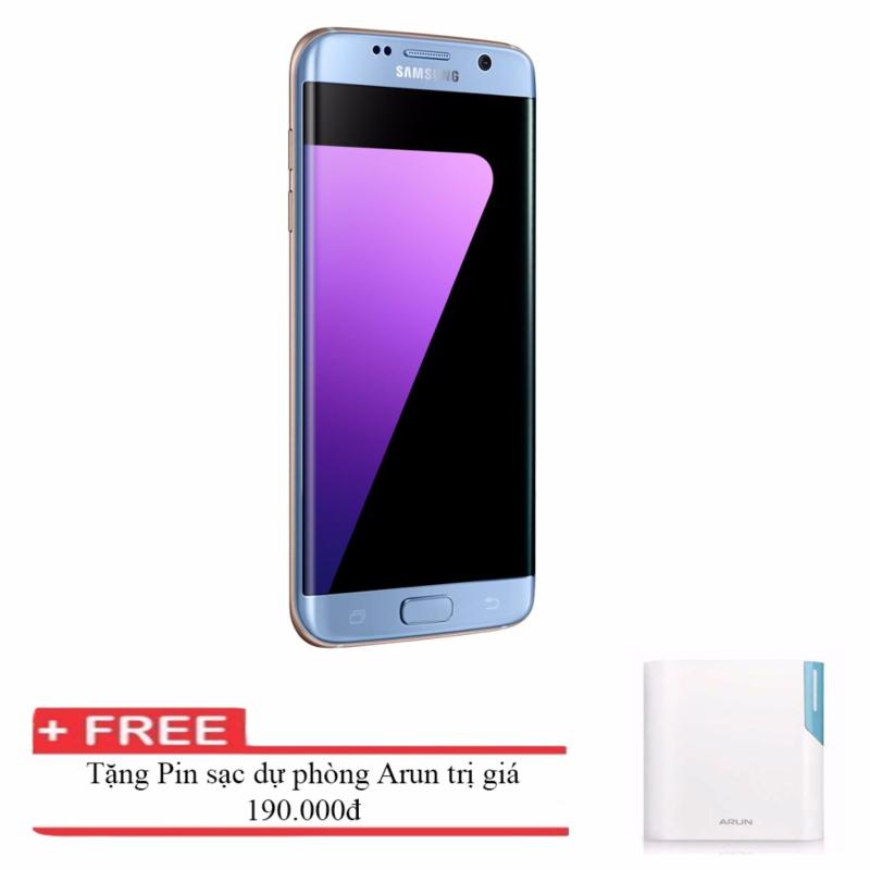 Điện thoại Samsung Galaxy S7 edge 32GB ( Xanh coral ) màn hình 2k-5.5inch  + Pin sạc dự phòng - Hàng nhập khẩu