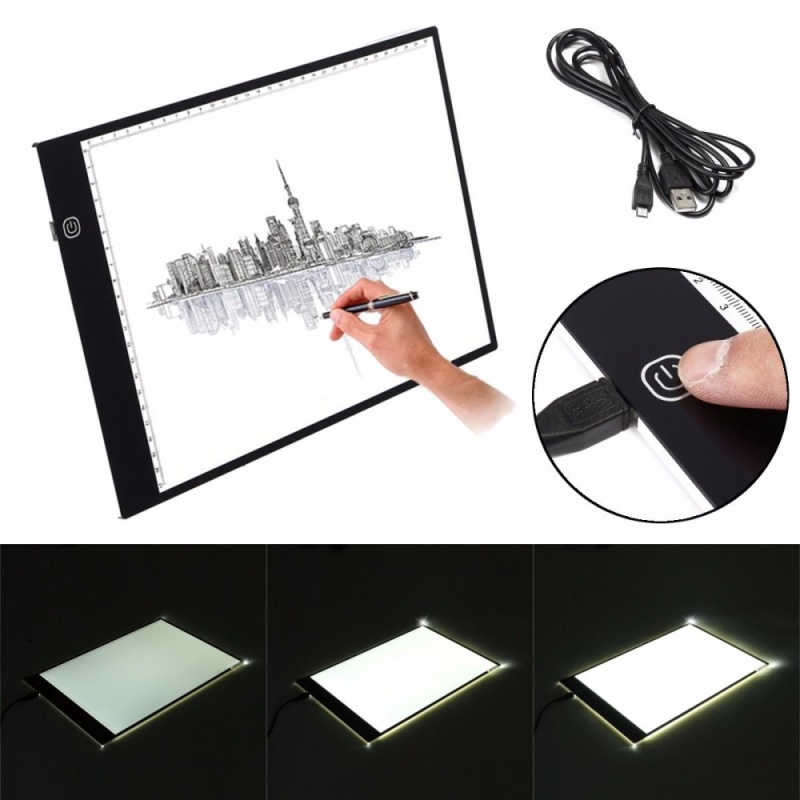 Bảng giá Dimmable LED A4 Thin Art Stencil Light Pad Tracing Board Animation Drawing Box - intl Phong Vũ