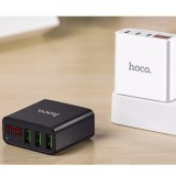 [HCM]Dock sạc nhanh 3 cổng Hoco C15 cho điện thoại Android/Iphone/Ipad-Có đèn Led sạc nhanh 3.4A max