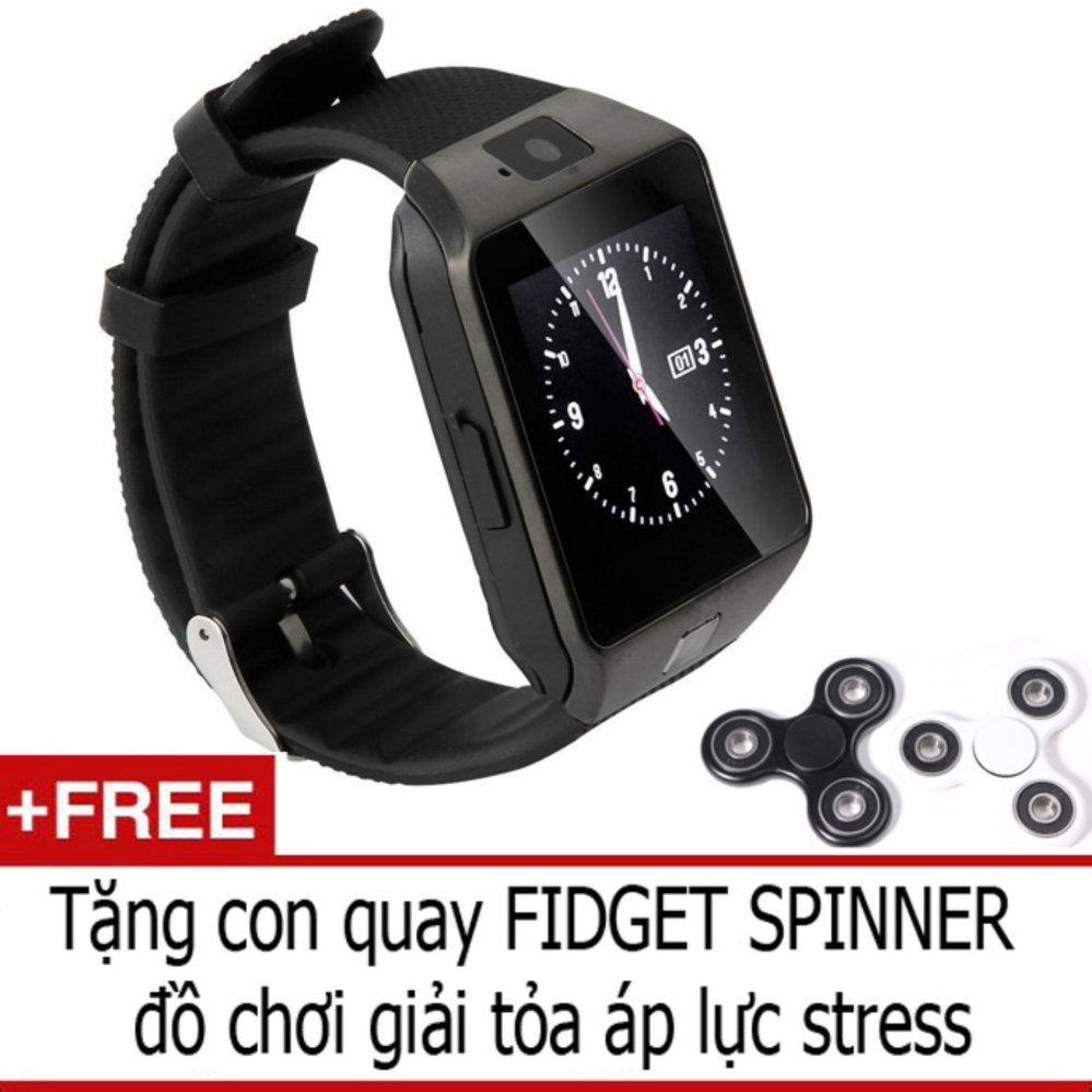 Đồng hồ thông minh md09 + tặng 1 con quay fidget spinner giải tỏa áp lực stress