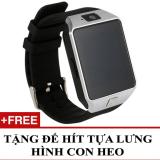 [HCM]Đồng hồ thông minh hỗ trợ sim điện thoại Smartwatch DZ09 + Tặng 1 đế hít giá đỡ con heo