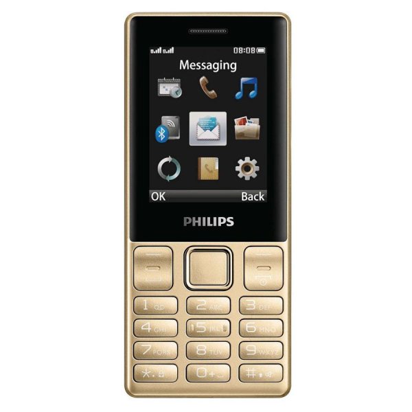 ĐTDĐ Philips E170 2 Sim (Vàng)