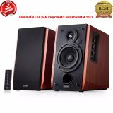 Edifier R1700BT Bluetooth Bookshelf Speakers - Active Near-field Studio Monitors - Powered Speakers 2.0 Setup Wooden Enclosure - 66w RMS