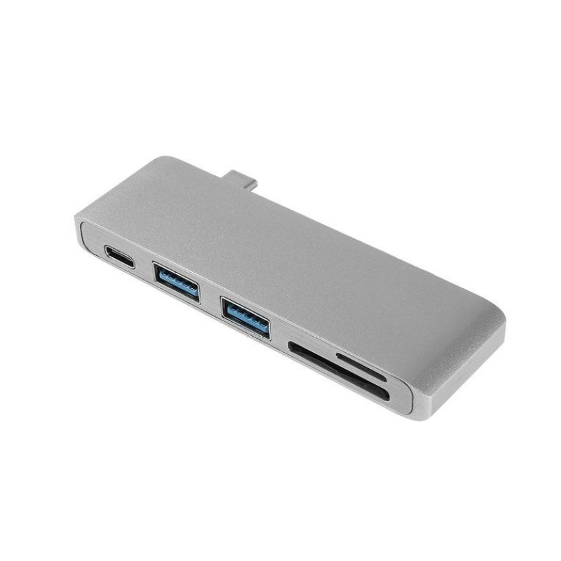 Bảng giá ERA 5 in 1 5Ports Aluminum Multifunction TYPE-C Card Reader & Hub USB Fast Charge - intl Phong Vũ