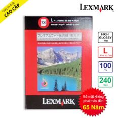 Nơi Bán Giấy In Ảnh Cao Cấp Lexmark 1 Mặt Siêu Bóng (High Glossy) L (8.9 x 12.7cm) 240gsm 100 tờ – Hàng Nhập Khẩu  