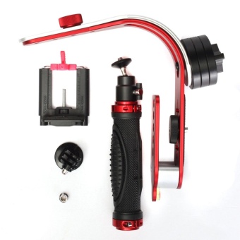 Handheld Stabilizer for Camera DSLR Gopro cellphone red - intl  