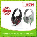 [HCM]HEADPHONE CHUYÊN GAM EXAVP EX220 Giá 156,500 Đồng*Miễn phí vận chuyển