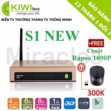 Hộp android tivi box kiwibox s1 new - tặng chuột rapoo 1090p trị giá 300k - phân phối bởi miracles company