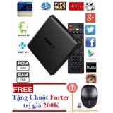Hộp android tivi box t95x - ram 2g + tặng chuột forter v181 trị giá 200k
